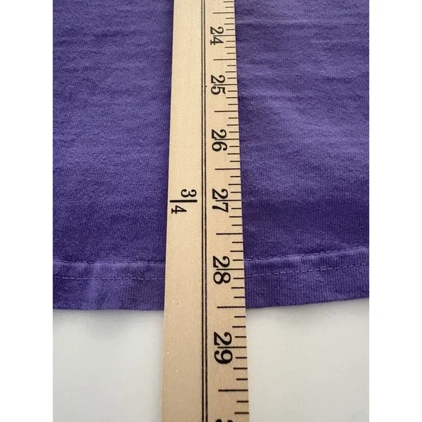 Walt Disney World Purple Potion Glitter Spirit Jersey Size Medium Oversize - Image 6
