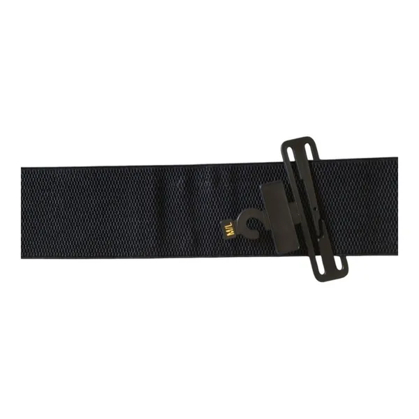Y2K Blue Sequin Stretch Belt Rhinestone Buckle Glam Party Festival - Image 7