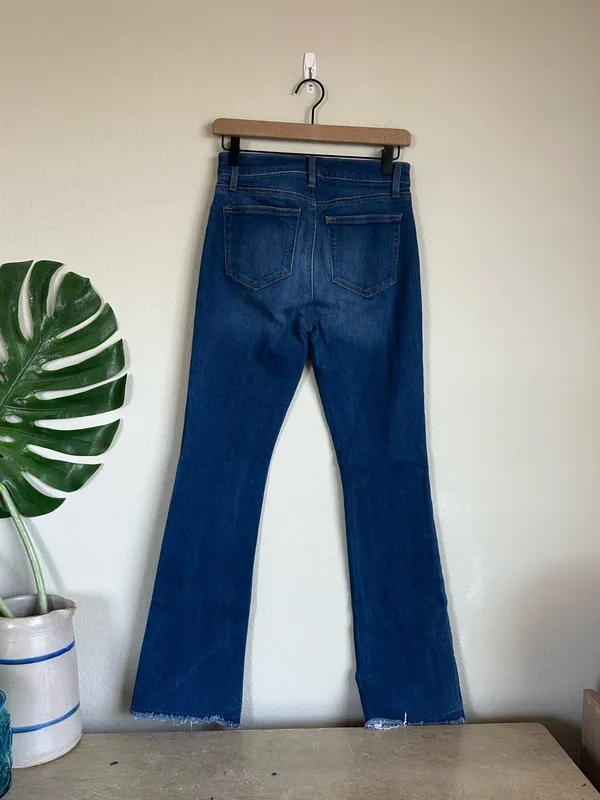 Loft The Boot Dark Wash Jeans - Image 6