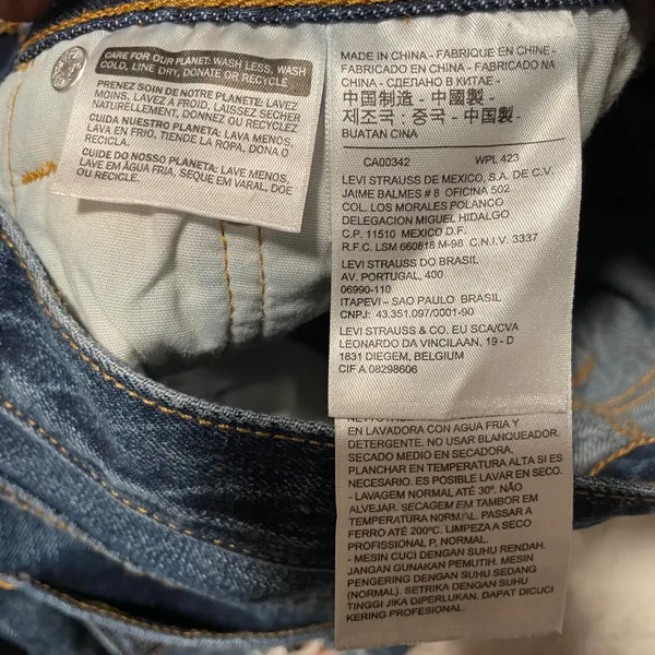 Levi's vintage denim jeans high rise shorts! - Image 10