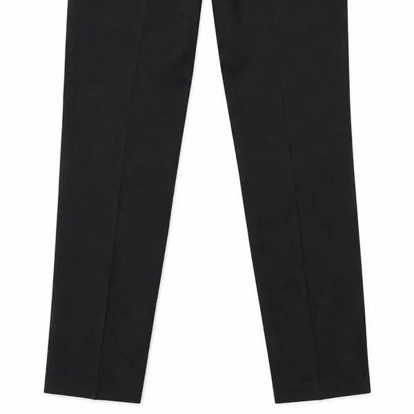 Ralph Lauren Black Slim Ankle Trousers Size 2 Waist-Tabs Minimalist Corporate - Image 9