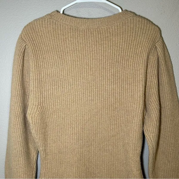 English Factory neutral wool blend knit mini sweater dress women’s size small - Image 6