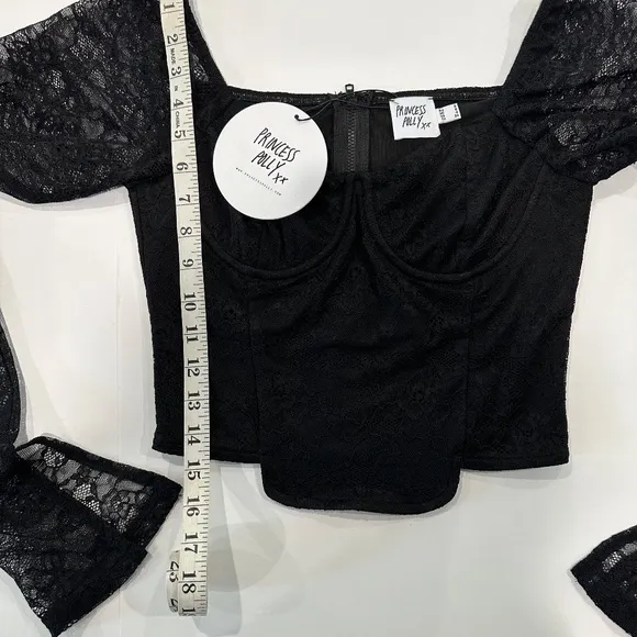 PRINCESS POLLY Purnell Lace Top Black - Size 4 - NEW With Tags - In Bags.‎ - Image 11