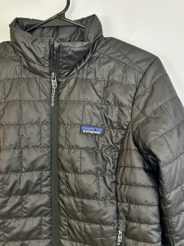 Patagonia ESPN 2026 Black Nano Puff Insulated High Neck Jacket Size Small - Image 5
