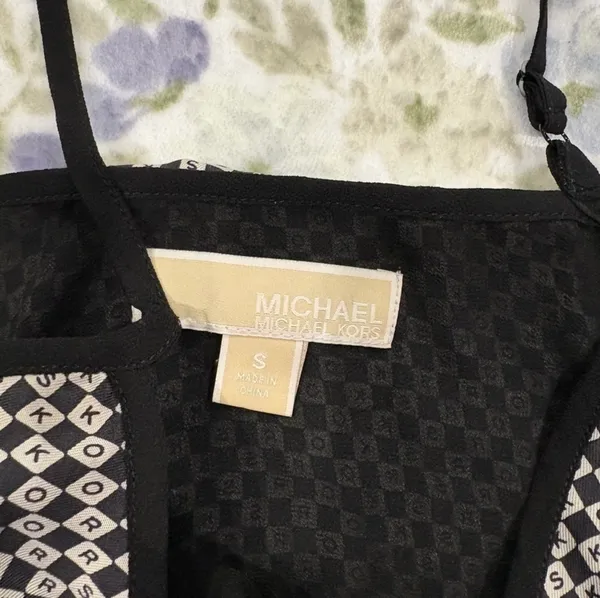 Michael Kors Black & White Pajama Set - Image 2