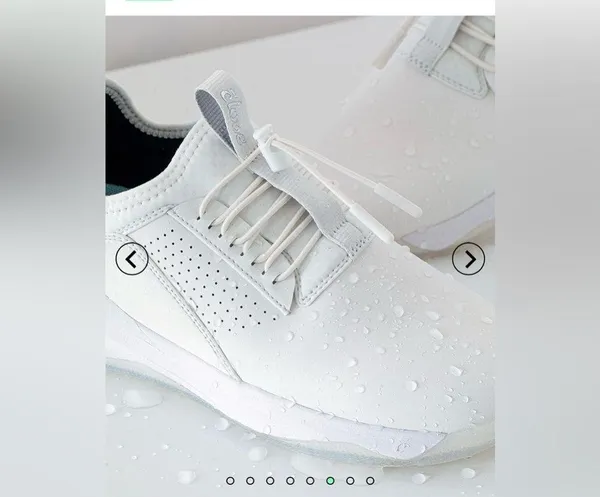 NEW Clove White Classic Nurse Shoes Size 6.5 Sneakers - Image 4