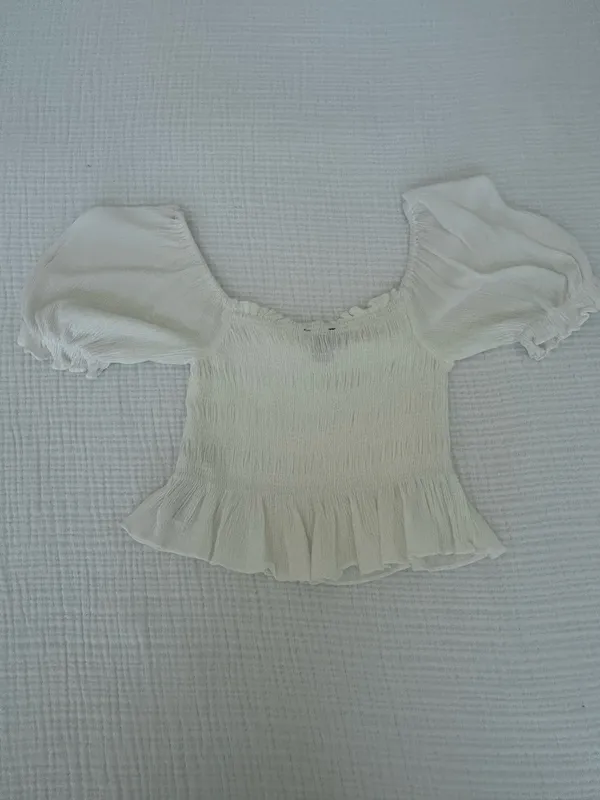 Forever 21 White Blouse - Image 3