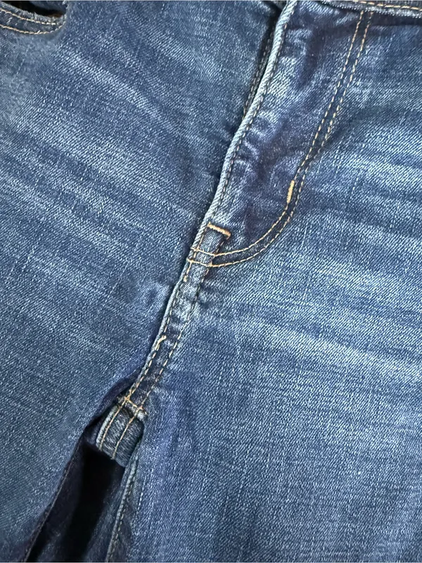 American Eagle Next Level Stretch Kick Boot Jeans Size 2 Regular Dark Wash - Image 5