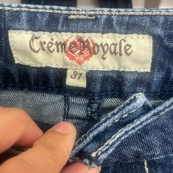 Crème Royale bootcut jeans size 31, inseam 31 - Image 5