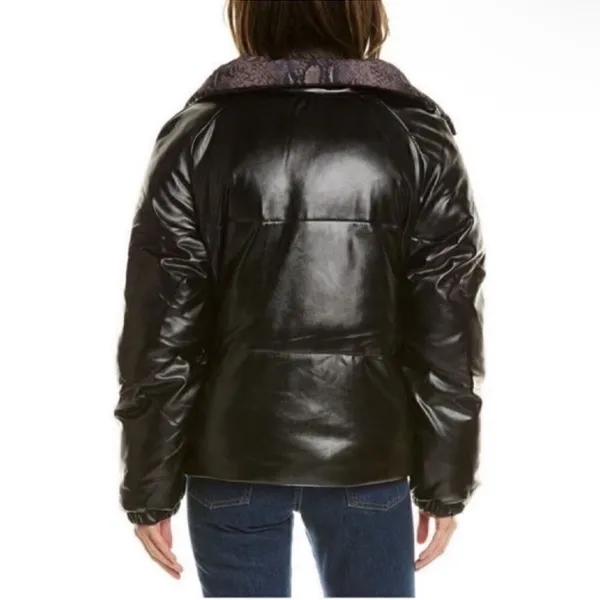 BLANK NYC Reversible Brown & Black Puffer Coat/Jacket(Size Large) - Image 3
