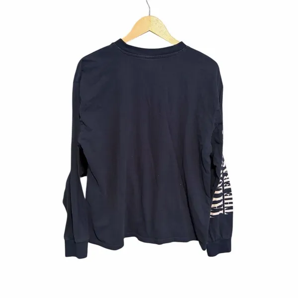 Taylor Swift Eras Tour Long Sleeve Tee Official Merch Black - Image 2