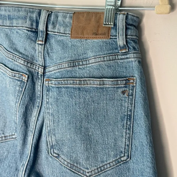 Madewell The Curvy '90s Straight Jean in Rondell Wash‎ Denim High Rise W24 - Image 7