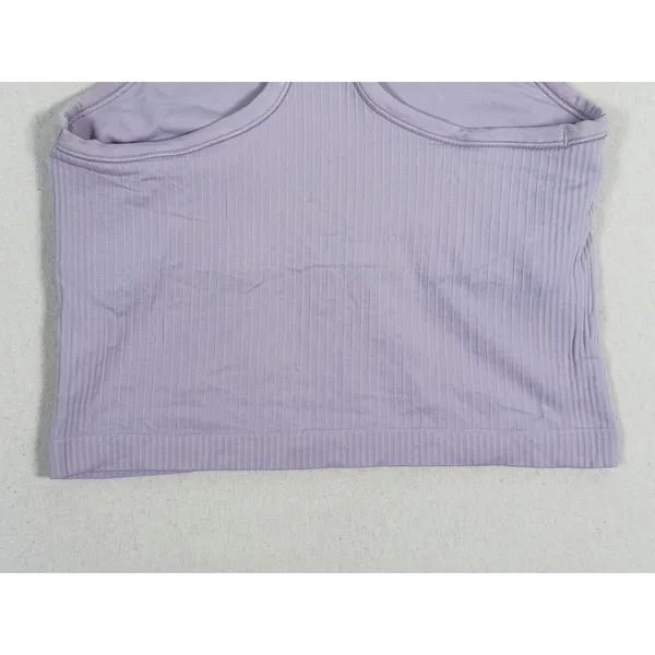 Lululemon Ebb To Street Cropped Racerback Tank Size 6 Lavender Yoga Studio Gym - Image 10