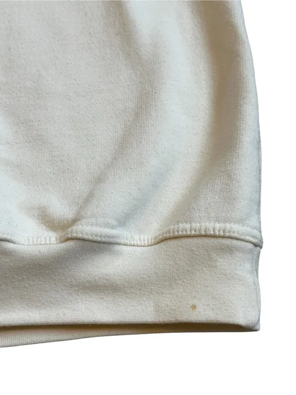 Vintage Northern Reflections Cream Grandma Collared Sweatshirt Cottagecore 90s - Image 5
