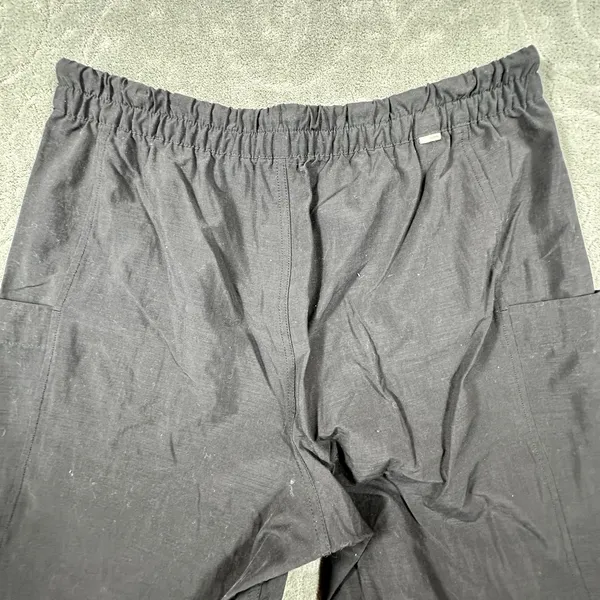 Vuori Womens L Ripstop Ankle Pant Large Black Outdoor Athletic Pull On Miles 26" - Image 3