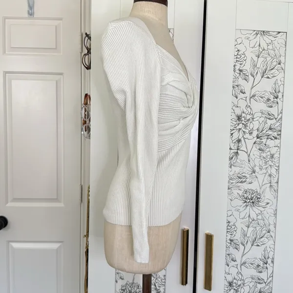 BKE twist front ribbed sweater - Image 11
