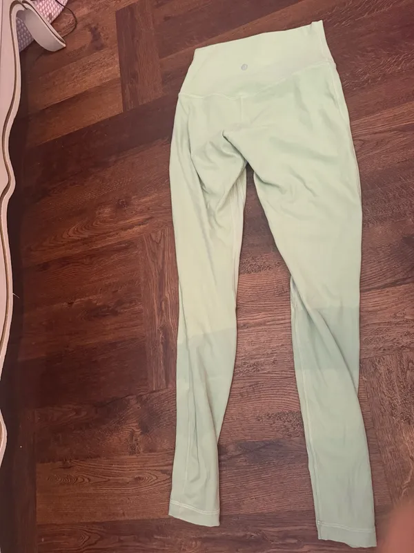 Green Lululemon Align Leggings - Image 2