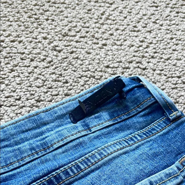 Denizen from Levi's Distressed Blue Low Rise Jeans - Image 10