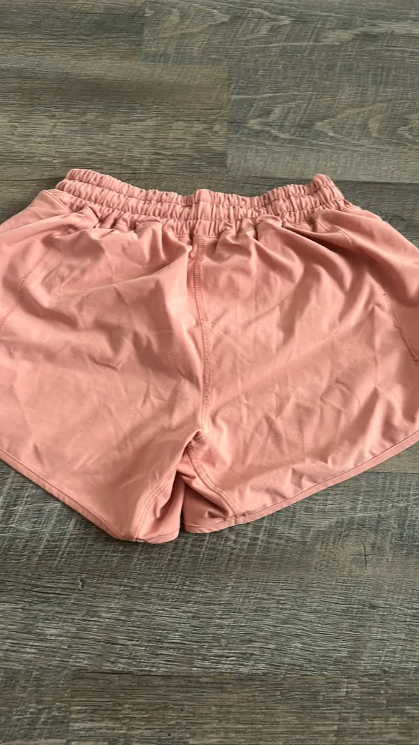 Dusty Pink Lululemon Shorts Hotty Hot 2” tall - Image 3