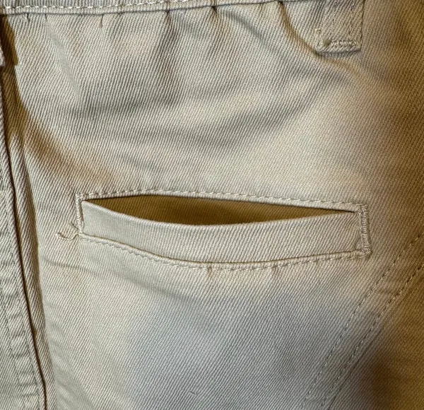 Olblowhse Khaki Jean Micro Mini Skirt Size XS New - Image 4