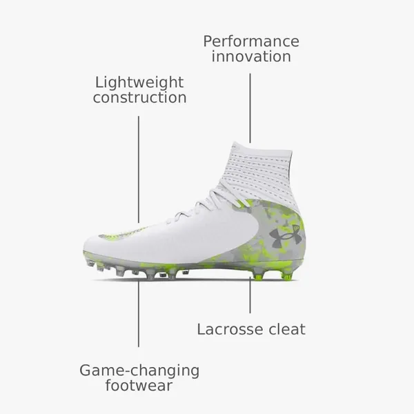 NEW $140 UA Under Armour Highlight 2 MC Unisex Lacrosse Cleats M5 W 6.5 - Image 3