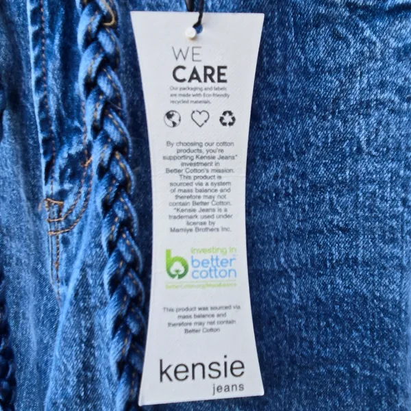 NEW Kensie Carla Wide Leg Blue Jeans 8/29 - Image 6