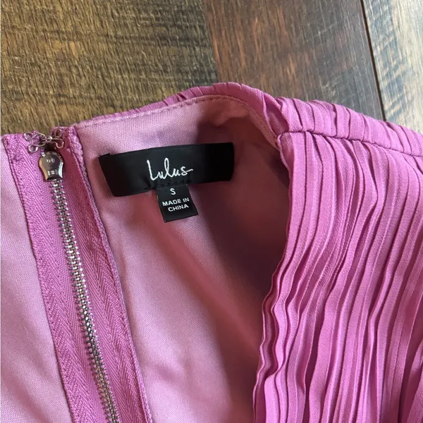 Lulu's Pink Sweetheart Maxi Gown - Image 7