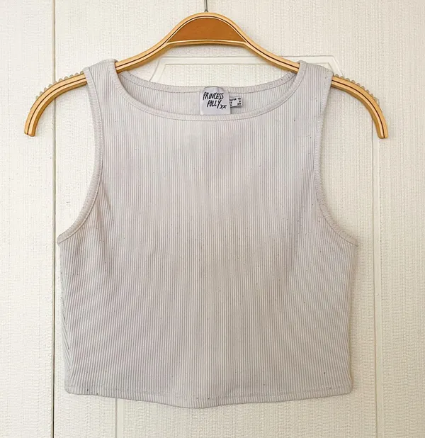 Princess Polly Darlington Crop Top White - Image 5