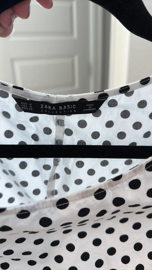 Zara Polka Dot Top - Image 2
