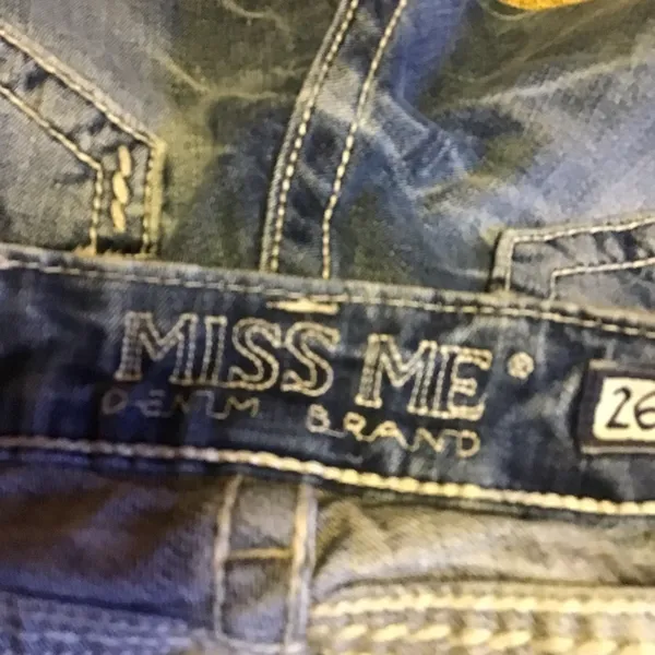 Miss me easy cropped faded jeans - Image 5