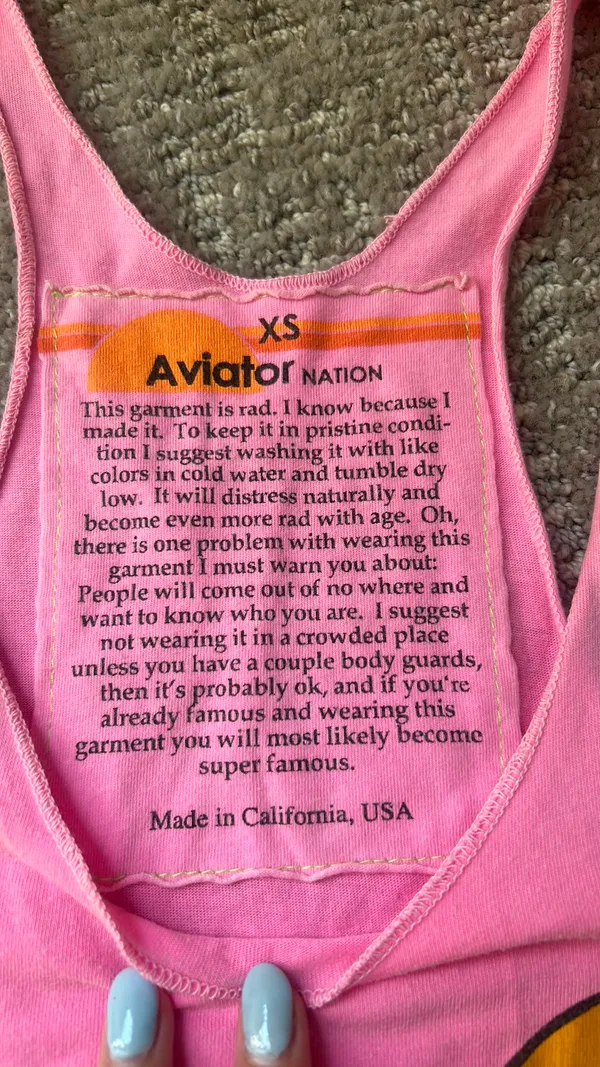 Aviator Nation Tank Top - Image 4