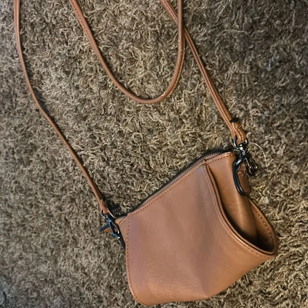 Federika‎ Brown Mini Bag Tan - Image 2