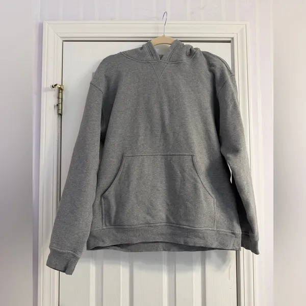 Lululemon All Yours Hoodie *Terry Heathered Core Medium Grey Size: 8 - Image 4