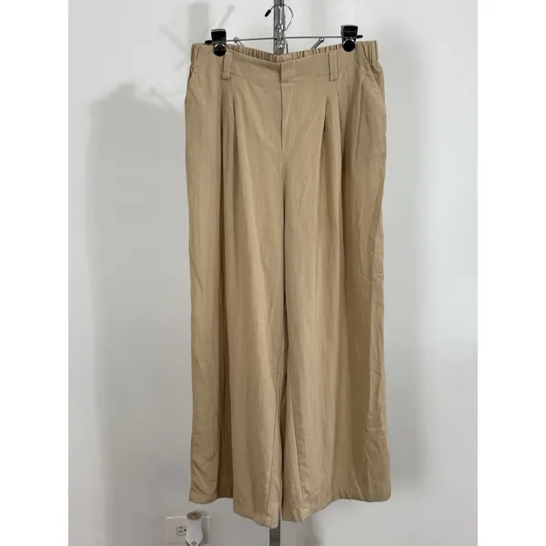 Halara Flex High Waisted Pocket Wide Leg Work Pants Preppy Women’s Size L - Image 2