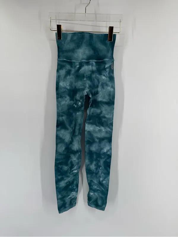 FP Movement Good Karma High-rise Leggings Peacock Blue size xs /‎ s - Image 3