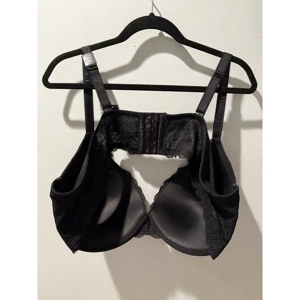 Torrid XO ULTRA PLUNGE PUSH-UP BRA - LACE BLACK Size 46D NWT - Image 4