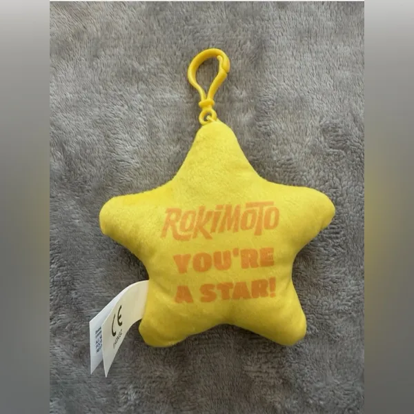 SDCC 2025 Comic Con Funmaker Rokimoto DREAMS Star plush keychain Yellow - Image 2