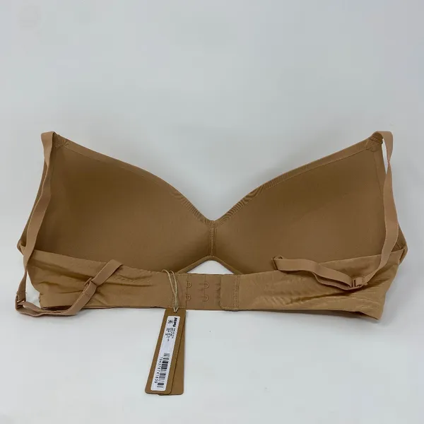 NWT SKIMS‎ Wireless Form Push-Up Plunge Bra BR-WRL-1891Ochre Size 36DD - Image 7