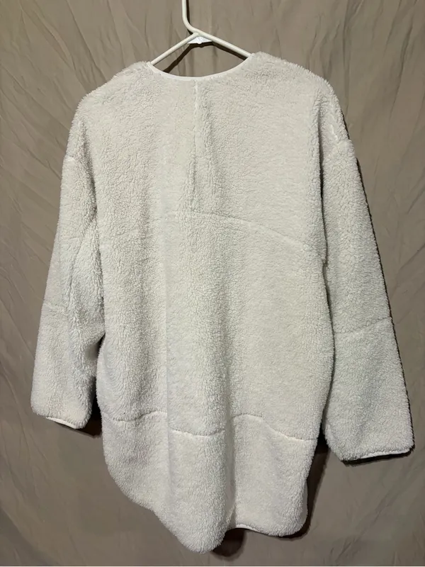 Lululemon Collarless Textured Fleece Full Zip - Image 3