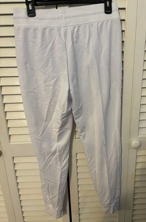 White joggers Size M - Image 3