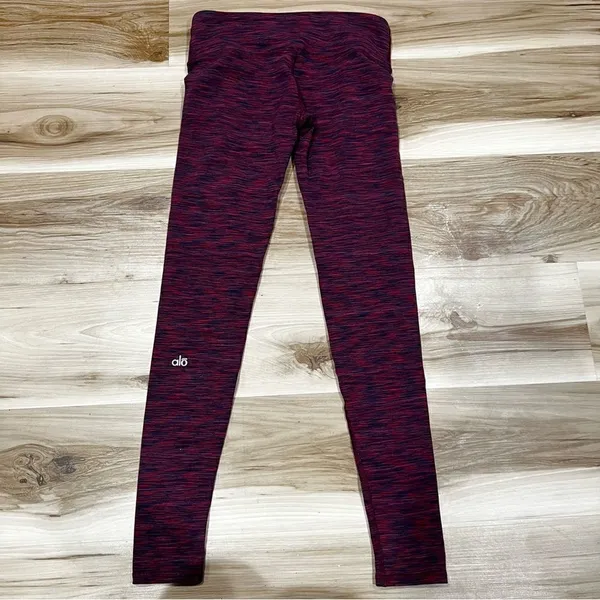 Alo Garnet Space Dye Full Length Leggings Women’s Small - Image 3