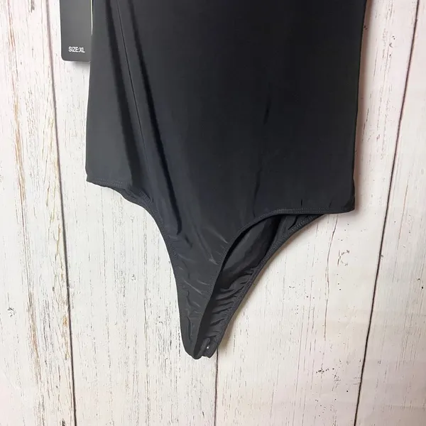 Saints 21 Women's One Strap Black Body Suit Sz XL - Image 6
