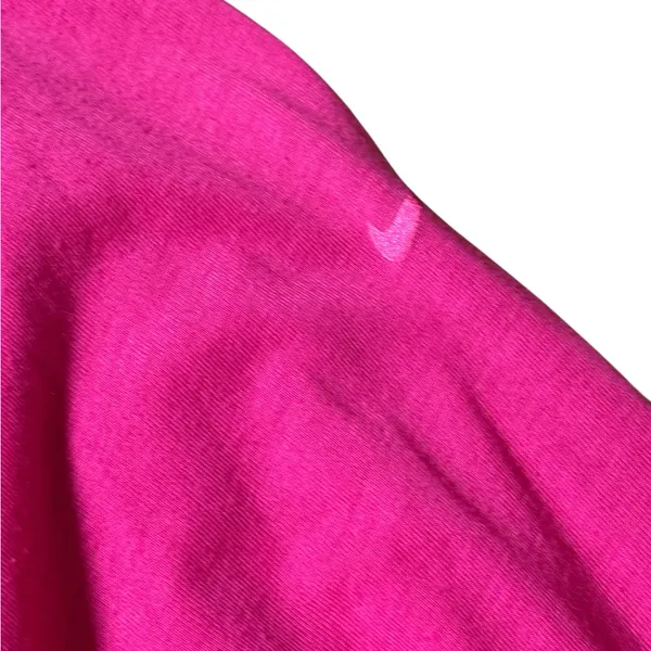 Nike Dri Fit Womens Regular Fit Hot Pink Running Long Sleeve Top Sz Large - Image 3