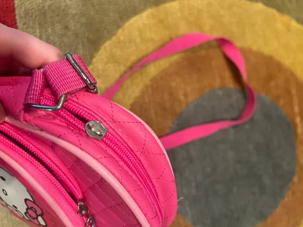 Hello Kitty Sanrio Y2K Vintage Retro Early 2000’s Mini Crossbody Purse Bag Pink - Image 3