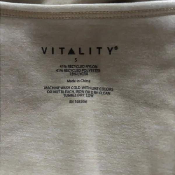 Vitality Daydream® Women's Long Sleeve Top - Tan - Image 3