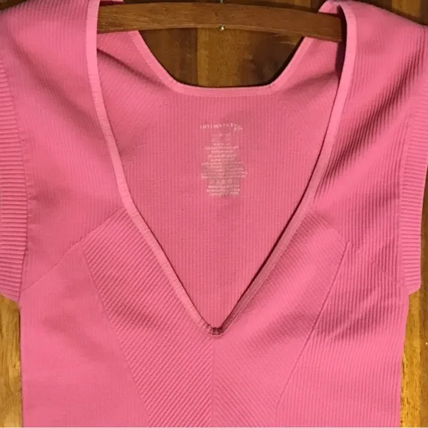 Free People V-Neck Ribbed Top XS/S in Sweet Pea New Without Tags - Image 12
