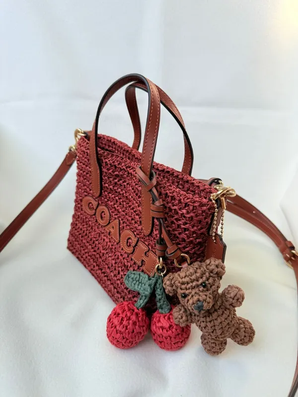 coach City Mini Tote Bag With Charms ceu30 - Image 6