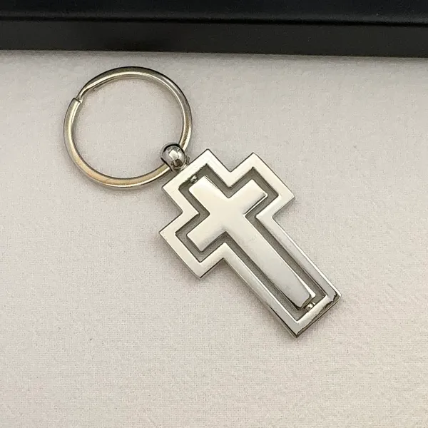 Cross Keychain Charm for Men Women Car Keychain Key Ring Bag Charm Couple Gifts - Image 4