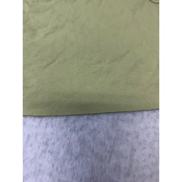 Billabong Womens Sage Green -Knit Cropped Tank Top Scoop Neck Medium RawHem NWOT - Image 2