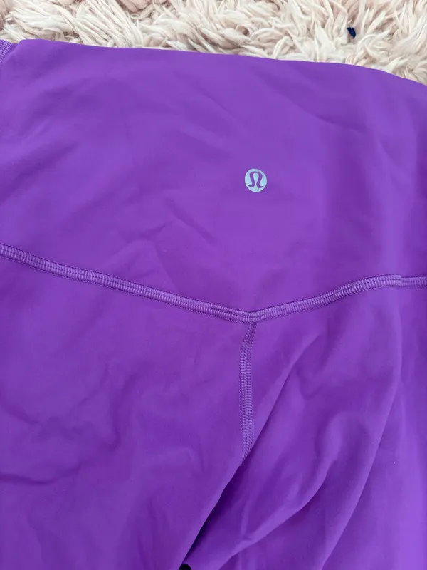 Lululemon Leggings Align Purple High-Rise - Image 3